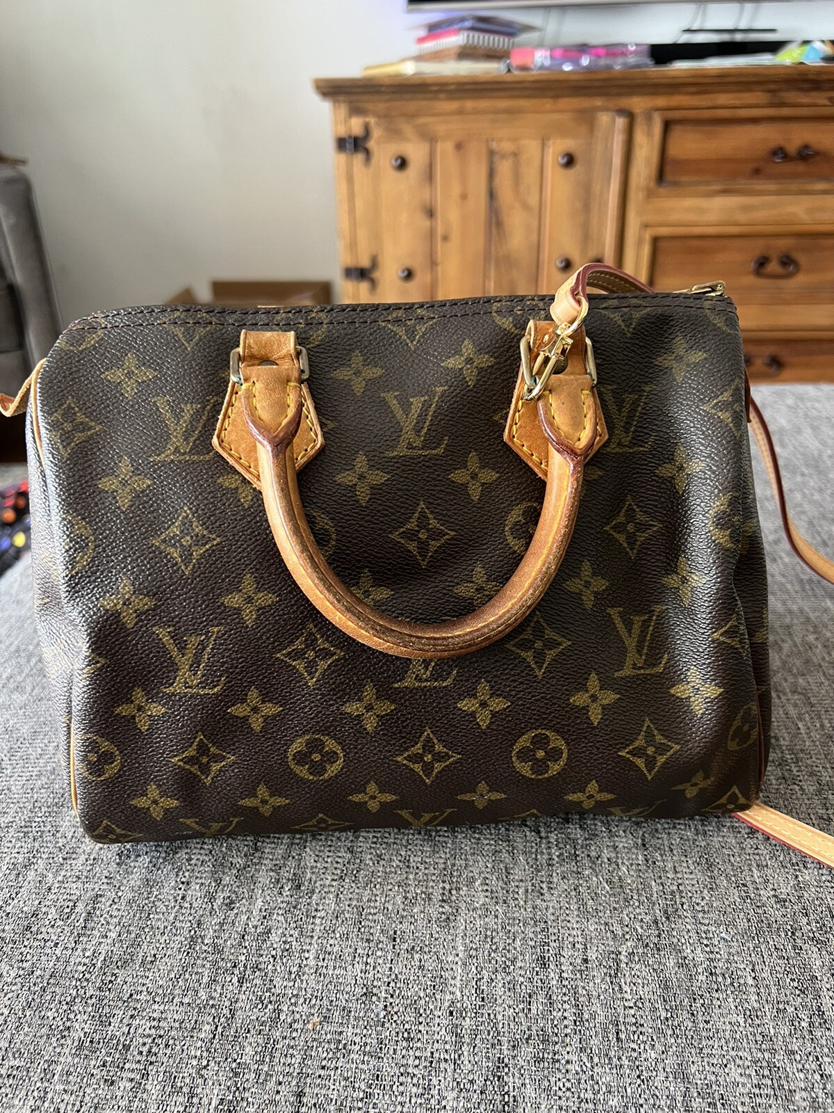 Louis Vuitton vintage black shoulder bag - 1990s second hand Lysis