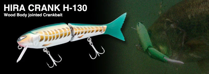NORIES HIRA CRANK HR-100, HR-130 y HR-150 Hecho a Mano Personalizado JDM SwimBait Collector Foto 2 de 3