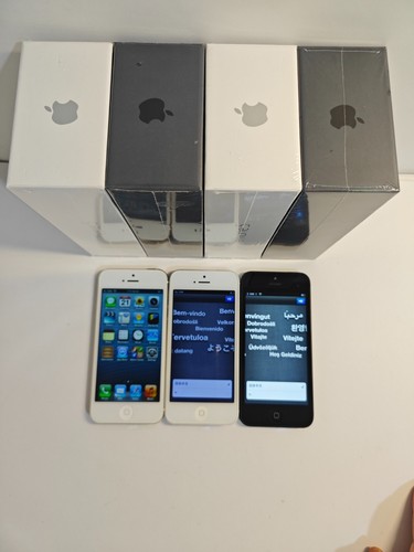 Apple iPhone 5 16GB - Unlocked white black Original IOS6 sealed - 第 11/13 張圖片