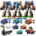 Dino Core 8 Figures Set Ultra D-Saber Mammoth Cerato Tri PLESIO Dimetrodon Robot