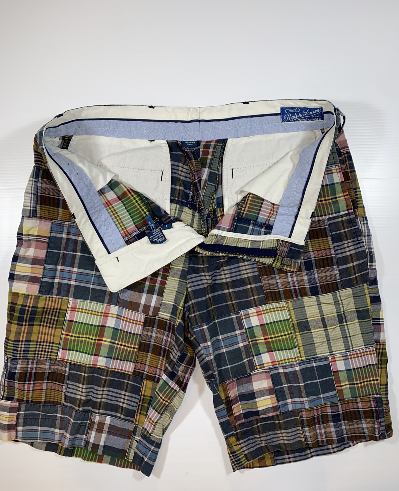 Polo Ralph Lauren Madras Patchwork Multicolored P… - image 7