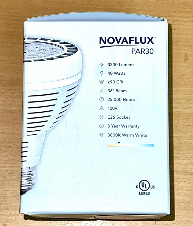 PAR 30 LED 40W 3000K DUALITY LIGHTING NOVAFLUX - Image 2 of 4