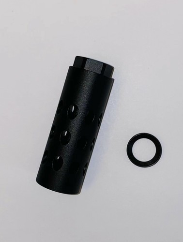 Aluminum Black Low Concussion Muzzle Brake Compensator 1/2X28 TPI For ...