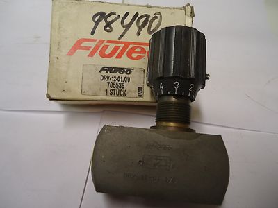 FLUTEC DRV-12-01.X/O VALVE ''NEW'' 705538 1 STUCK