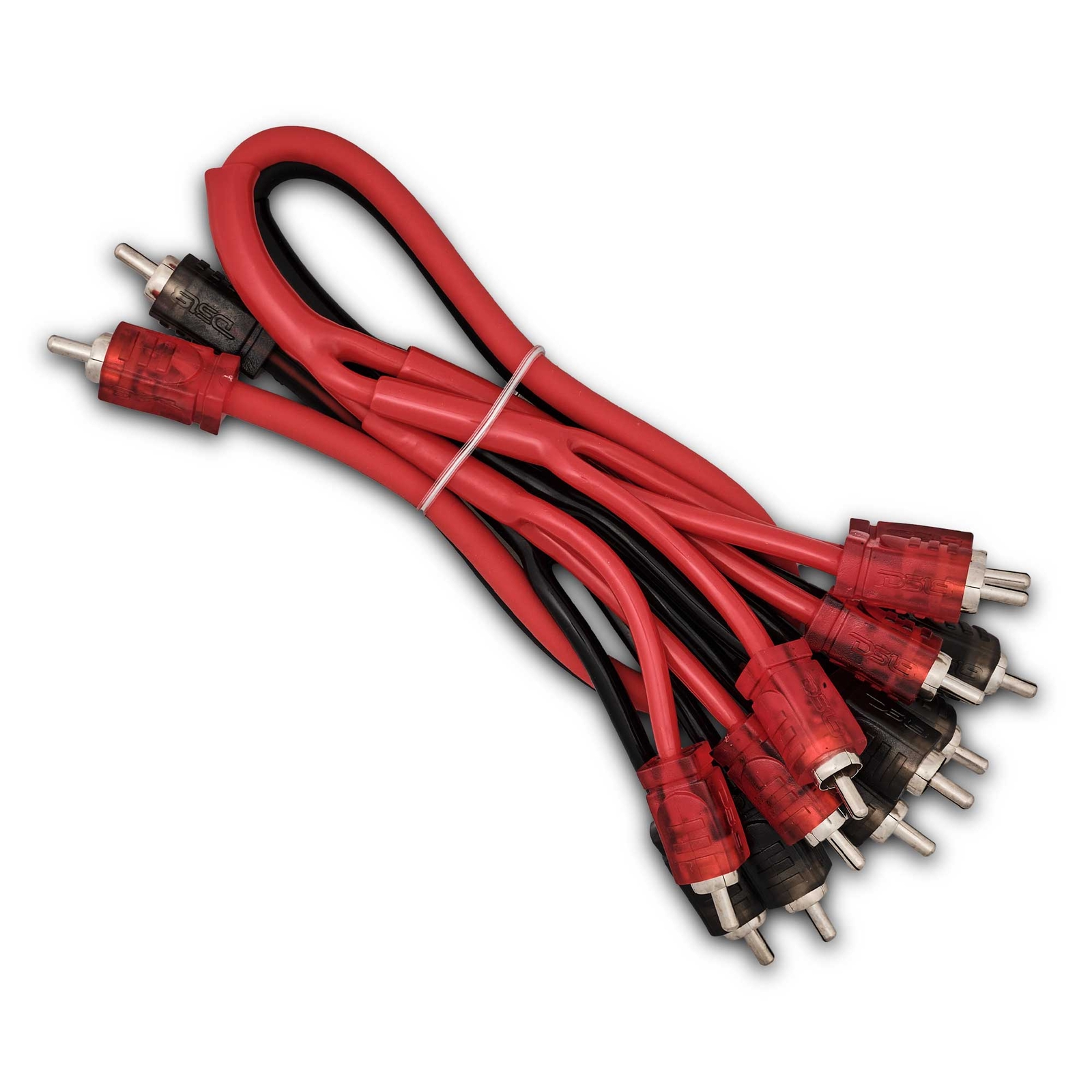 DS18 R2M12M Level 2 RCA 100% Copper OFC Y Connector 2 MALE to 12 MALE 1.5 FT