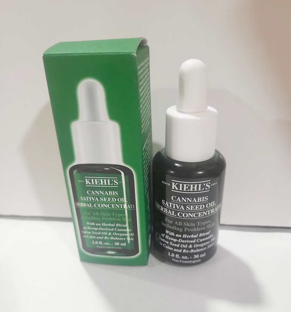 Kielhs C. Satina Seed Oil Herbal Concentrate  With Box  1.0fl oz