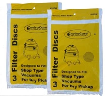 Fits For Shop Vac 9013700, 90137, 901-37 Wet/Dry Vacuum Paper Bags 6pk