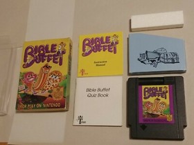 Bible Buffet Complete Nintendo NES Tested