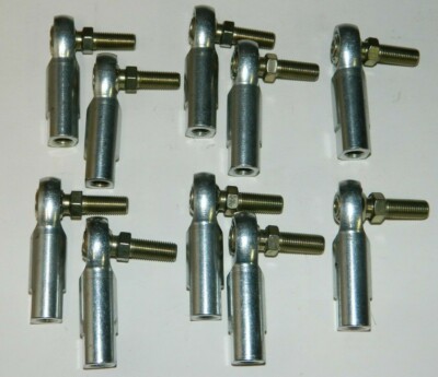 10 NEW NJF6Y Female Stud Rod End Heim Joint RH 3/8''-24 Fine Thread 7/8'' stud LOT