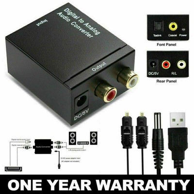 Analog Audio Converter Adapter 
