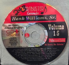 60015 HANK WILLIAMS CHARTBUSTER  KARAOKE LOTS VA