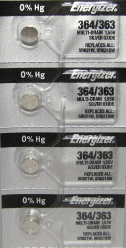 Silver Battery Mini Energizer 364 / 363 / SR621SW / SR621W / SR60 MAXI Blister P19608 - Foto 14