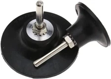 3 inch Roll Lock Rotary Sanding Disc Pad Holder with 1/4" Shank for Die Grinder