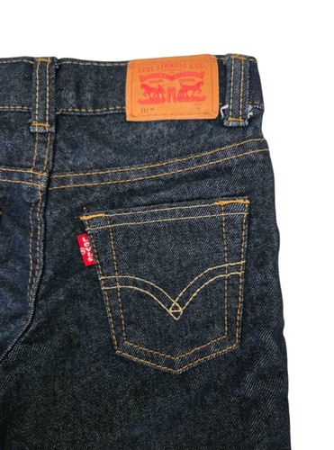 Levi's Toddler 511 Slim Fit Flex Stretch Jeans, Color Dark Wash, Size. 3T. - Picture 6 of 9