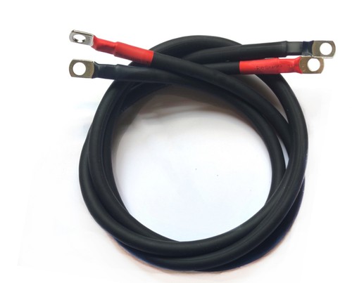Batteriekabel 16, 25, 35, 50, 70mm² mit M8 Ring-Kabelschuhen - Afbeelding 2 van 4