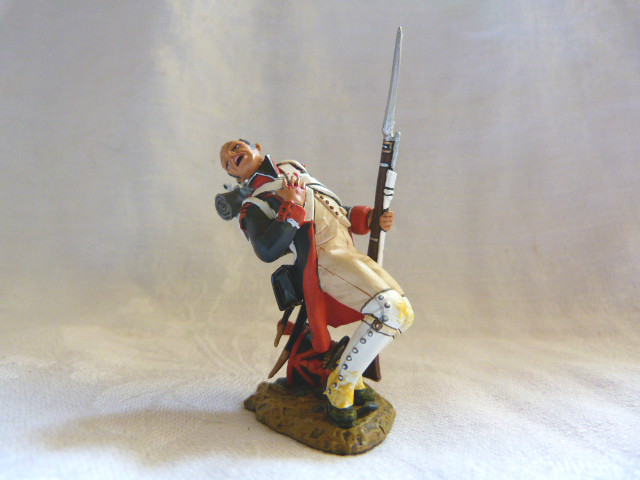 colonel du 65e régiment d'infanterie de ligne, campagne d'Espagne - 1er Empire Stock Photo