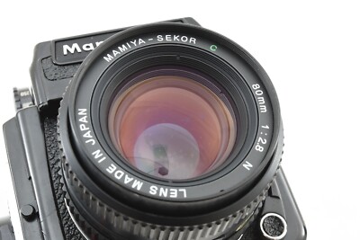 NEAR MINT ] Mamiya M645 1000S PD Prism Finder Sekor C 80mm F2.8 N