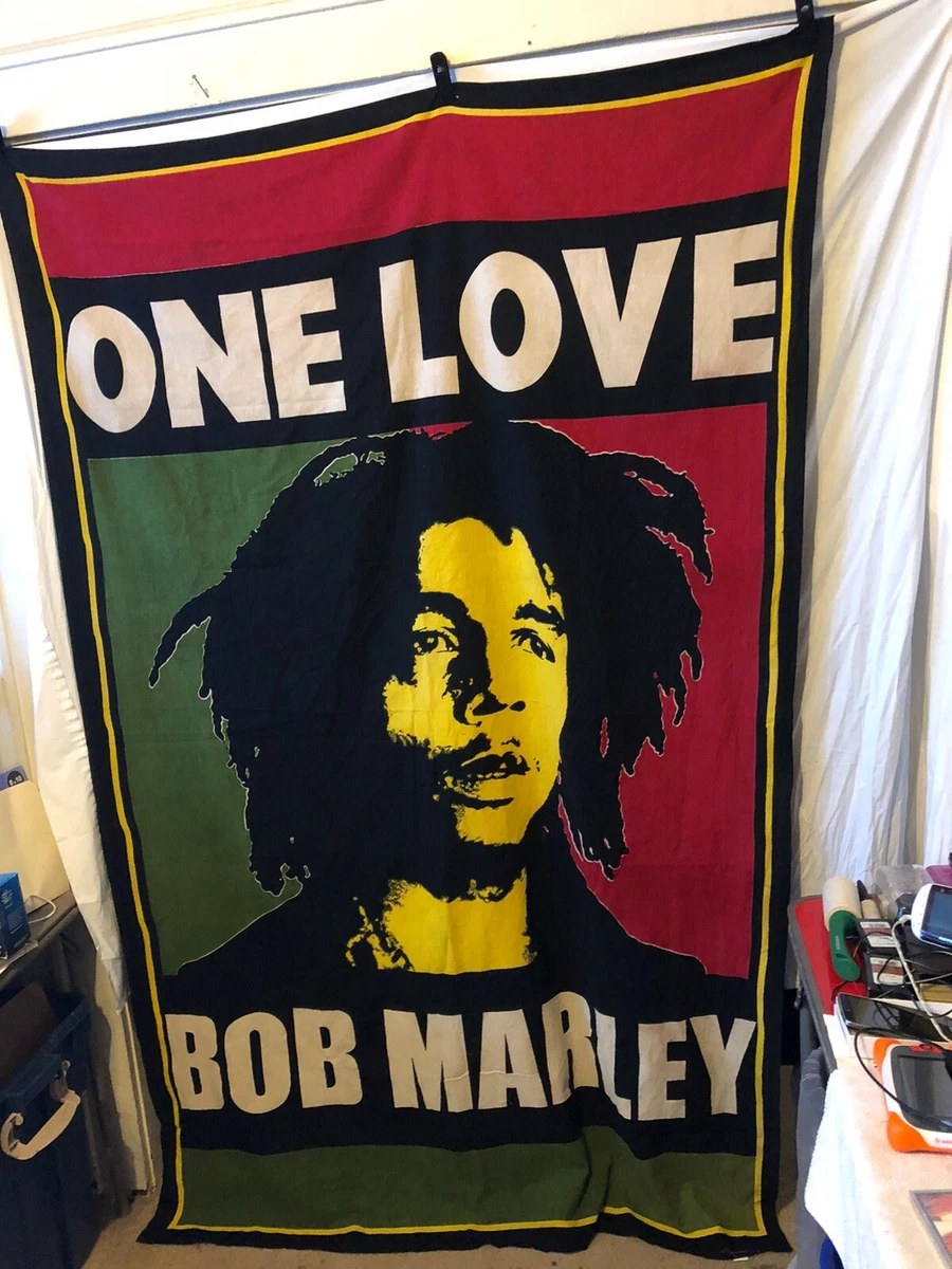 Bob Marley Jamaica One Love Tapestry Wall Hanging Tapestries 33x84