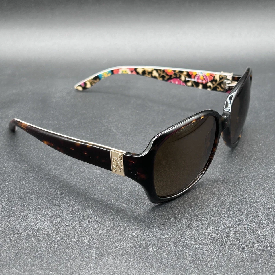 Vera Bradley Margarette Sunglasses Tort Suzan (SUZ) Polarized 55-16-135 Used - Image 3 of 4
