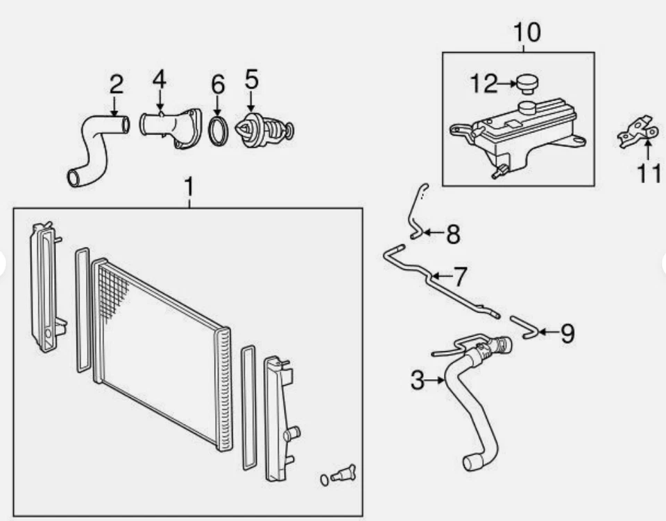 TERMOSTATO REFRIGERANTE MOTOR TOYOTA GENUINO RAV4 Matrix Scion xB tC 90916-03136 Foto 2 de 4