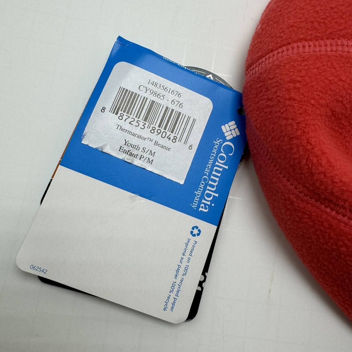 NEW! Kid's/Youth Columbia Thermarator Beanie Hat Size Small/Medium