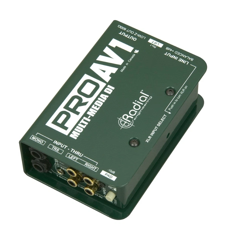 Radial Engineering R8001112 Pro AV1 Direct Box - Image 4 of 4