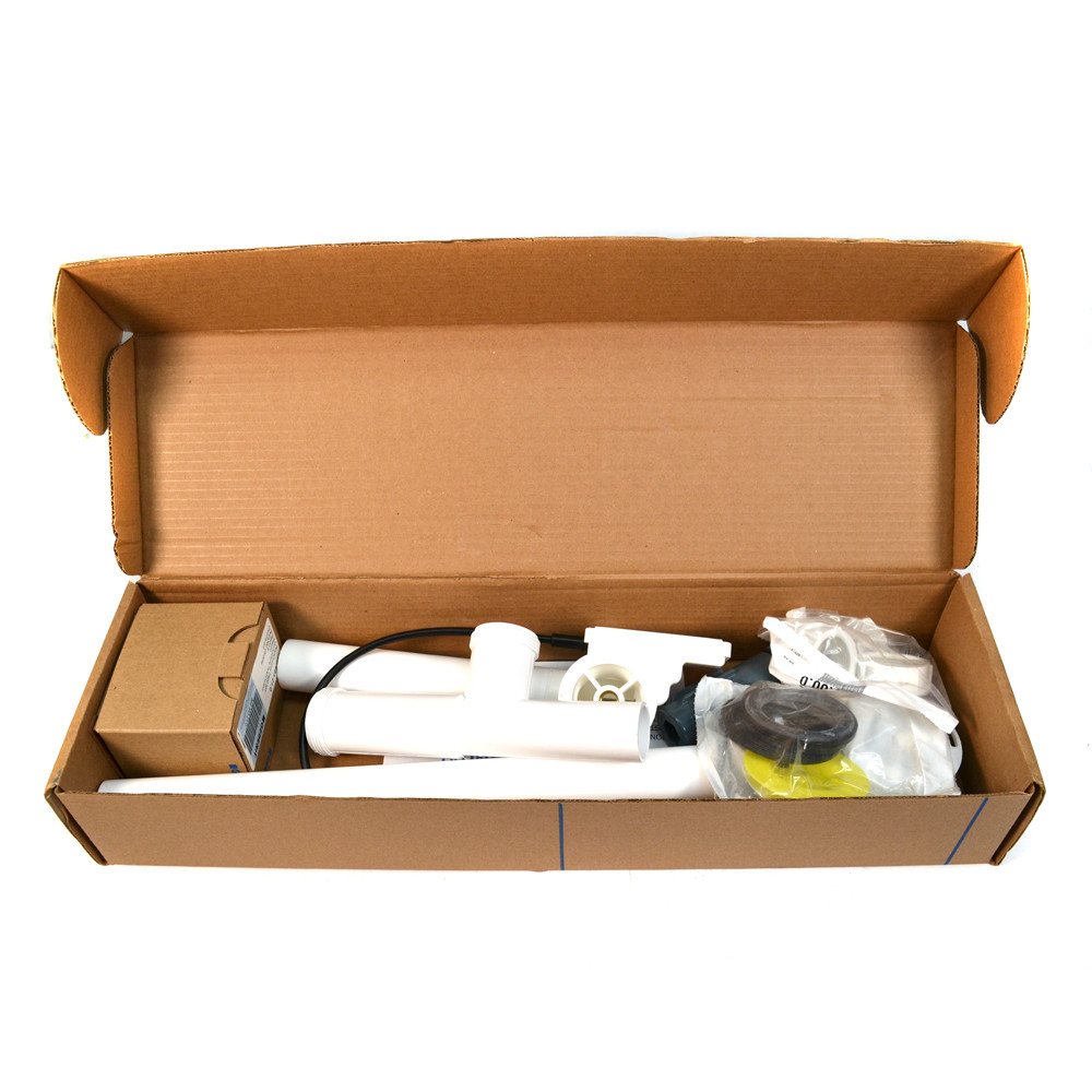 NEW Geberit 151.602.21.1 Push Control Bath Waste and Overflow, Polished Chrome