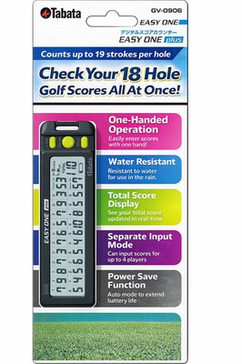 Tabata Golf Digital Score Counter EASY ONE PLUS GV0906 Japan Stroke Counter