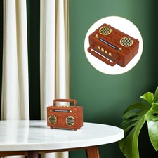 Mini Vintage Bluetooth Speaker 5W Powerful Bass Waterproof Outdoor Portable UK