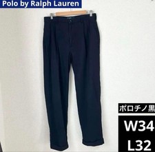 90S Polo By Ralph Lauren Chino W34L32 Black Vintage Men Limited Editon Rare Ralp