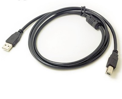 New  Black USB printer cable 1.5M Free Ship #tk
