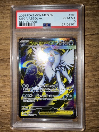 Mega Absol ex graded PSA 10 for sale on eBay
