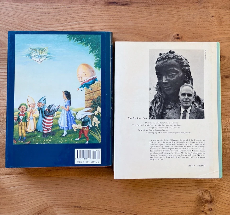 2 x ANNOTATED Alice in Wonderland & MORE ANNOTATED Alice Martin Gardner HC/DJ - image 3 of 4