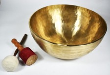 Foot Singing Bowl - 9.0kg Approx 49cm - Sound Massage & Sound Therapy Meditation Yog