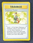 POKEMON TRADER 77/102 Rare Trainer BASE SET Pokemon 1999 WoTC Vtg