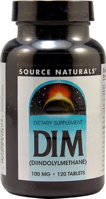 Worldwide 2 X Source Naturals DIM Diindolylmethane -- 100 mg - 120 Tablets