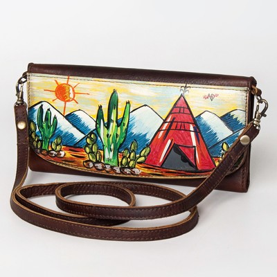 AD American Darling Wallet Genuine Leather Women Bag Western Handbag Purse