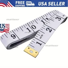 Body Measuring Tape Ruler Sewing Cloth Tailor Measure Soft Flat 60 inch 150 cm