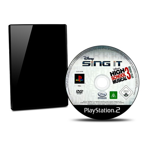 Jeu PS2 DISNEY SING IT - HIGH SCHOOL MUSICAL 3 SENIOR YEAR Sans Micros #B