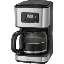 Clatronic 263338 ES 3643 Filter Coffee Maker Black, 850W Stainless Steel with s