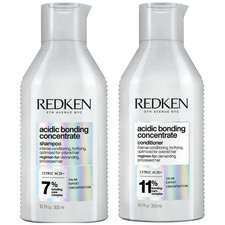 Redken Acidic Bonding Concentrate Shampoo & Conditioner 300ml Duo