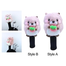 Golf Wood Head Cover Plush Golf Wood Headcover for Outdoor Men Women Adults