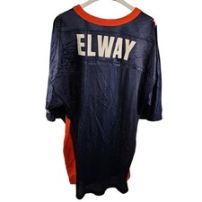 Vintage Champion NFL Denver Broncos John Elway 7 Jersey 48 Men XL USA Made 90s