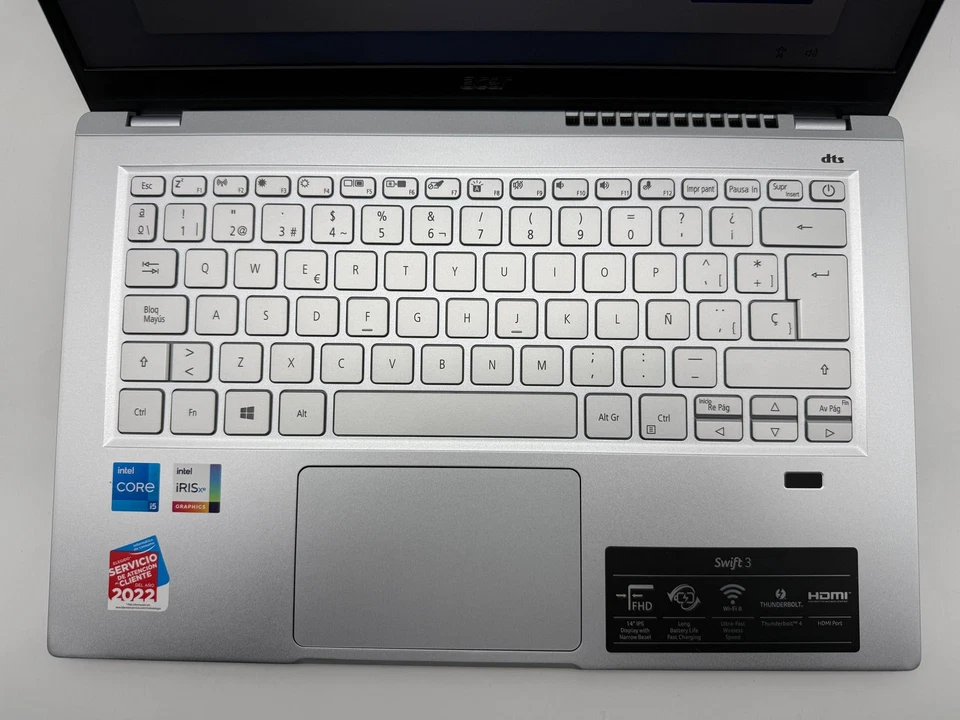 Acer Swift 3 SF314-511 14" i5-1135G7  16GB RAM 512GB 2,4 GHz Spanisch  #PSW138 - Bild 2 von 4