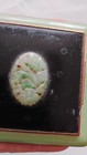 Vintage Green Jade Enameled Compact 1930/1950s As Found Mirror Too — photo 4