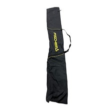 Fischer Black  Yellow Padded Ski Bag With Shoulder Strap