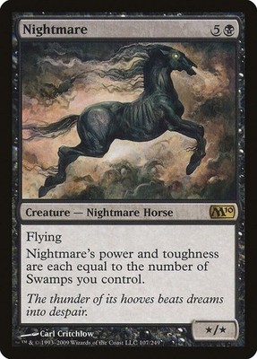 Nightmare #52 NM Magic 2010 (M10) MTG
