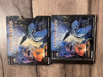 Merlin's Apprentice (Philps CD-i CDI, 1995) CIB COMPLETE WITH SLIP COVER