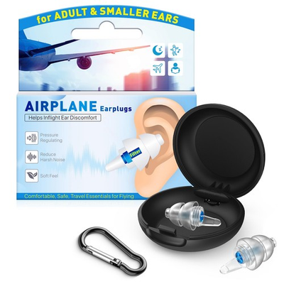#ad Ear Plugs for Airplane Pressure Relief amp; Prevent Ear Pain Flying Travel Ess... $16.11
