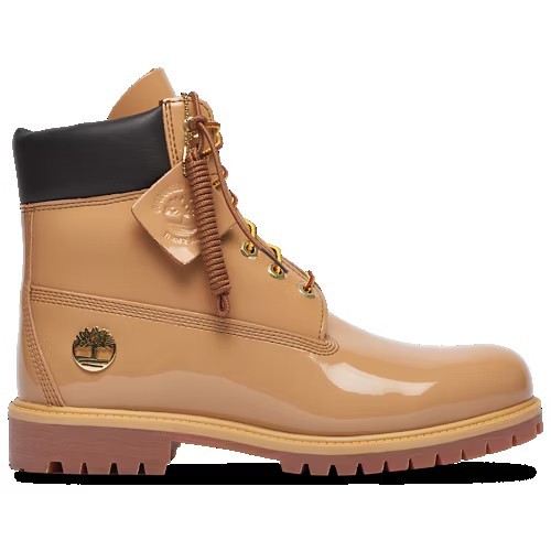 Timberland Men's Beige Lace-Up Ankle Work Boots Round Toe Rubber Sole US 8